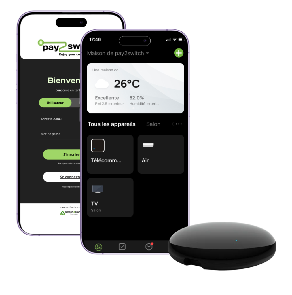 Système IoT pay2switch